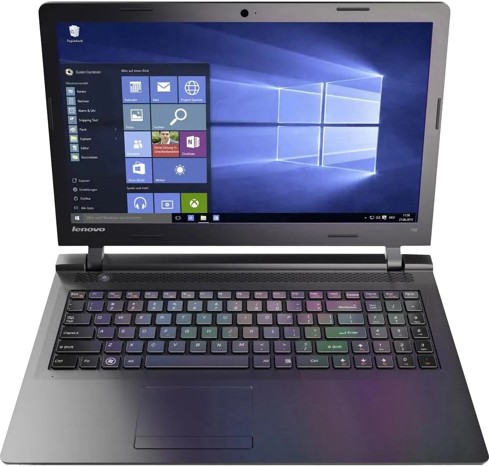 Замена материнской платы Lenovo 100 15